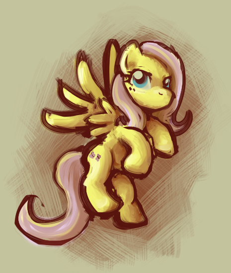 Sketchy Fluttershy