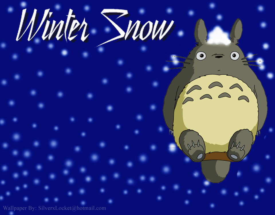 Totoro Winter Snow