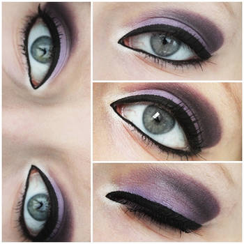 makeup purple time by ViivaVanity