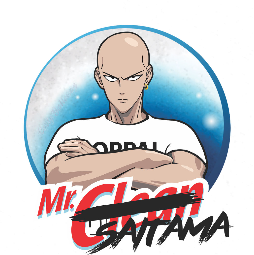 One Punch Man/Mr. Clean by CorlyGalloway on DeviantArt