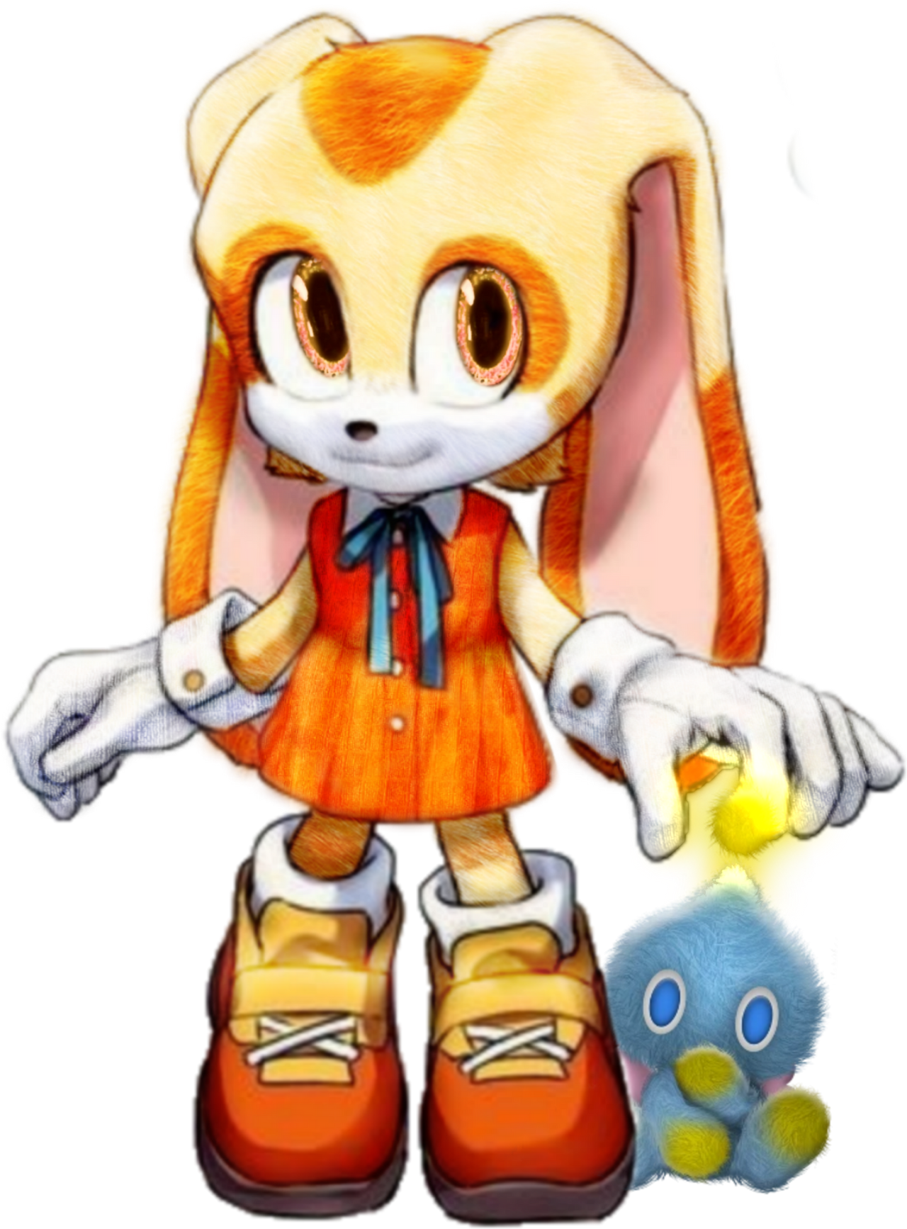 Cream Rabbit Dark Cream the rabbit movie style by sonicmariani on DeviantArt