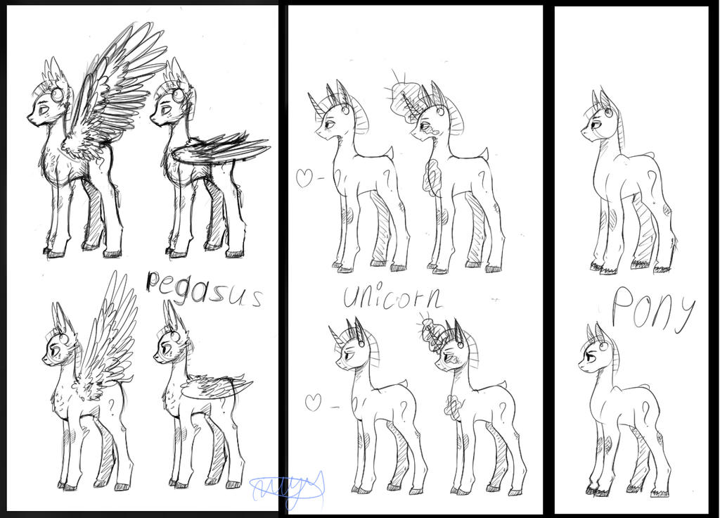 MLP race by ri12ktn on DeviantArt