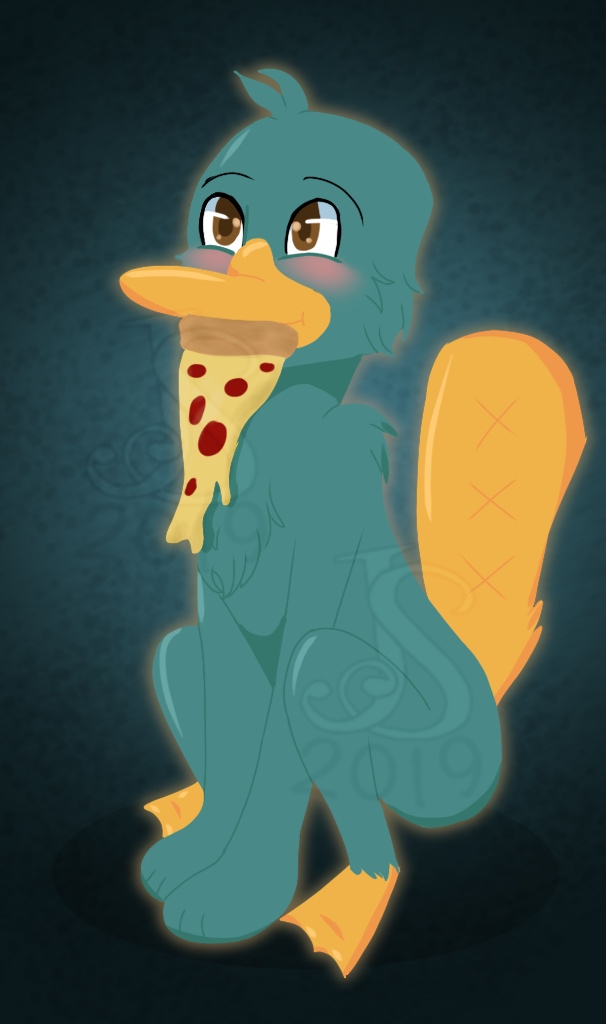 Perry the Platypus-Fanart by on