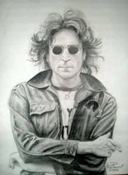 'John Lennon'-pencil