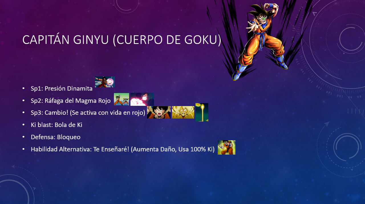 Capitan Ginyu (Cuerpo de Goku) by xxggpicaxuxx on DeviantArt