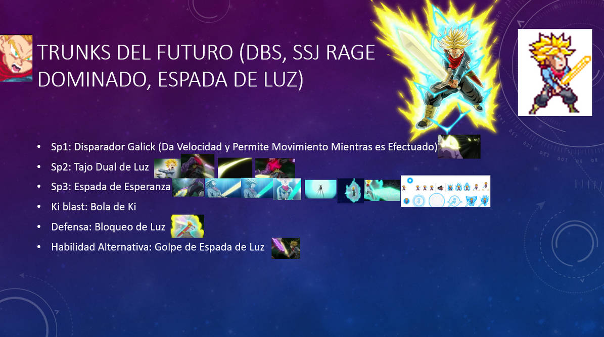 Trunks del Futuro (DBS,Ssj Rage Control,EspadaLuz) by xxggpicaxuxx on ...
