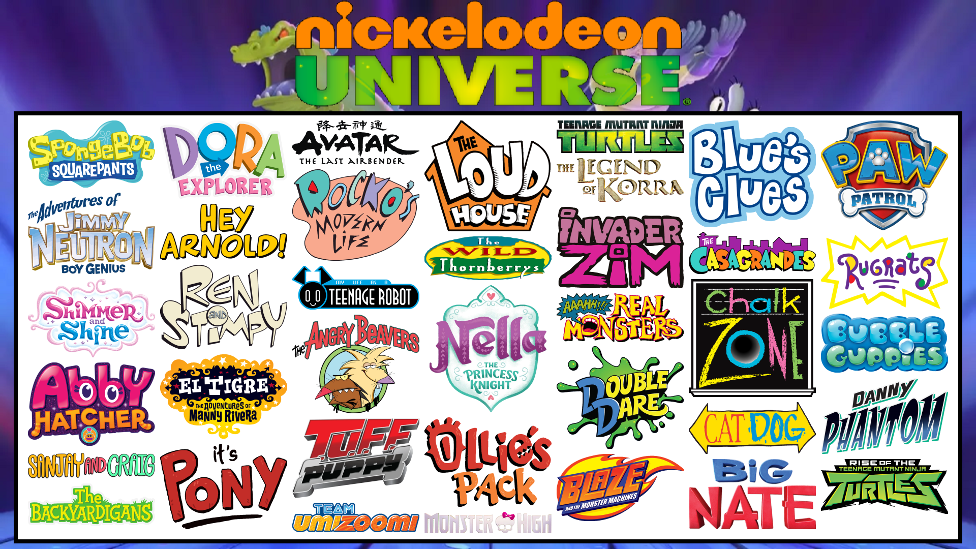 My Nickelodeon Universe by Tagirovo on DeviantArt