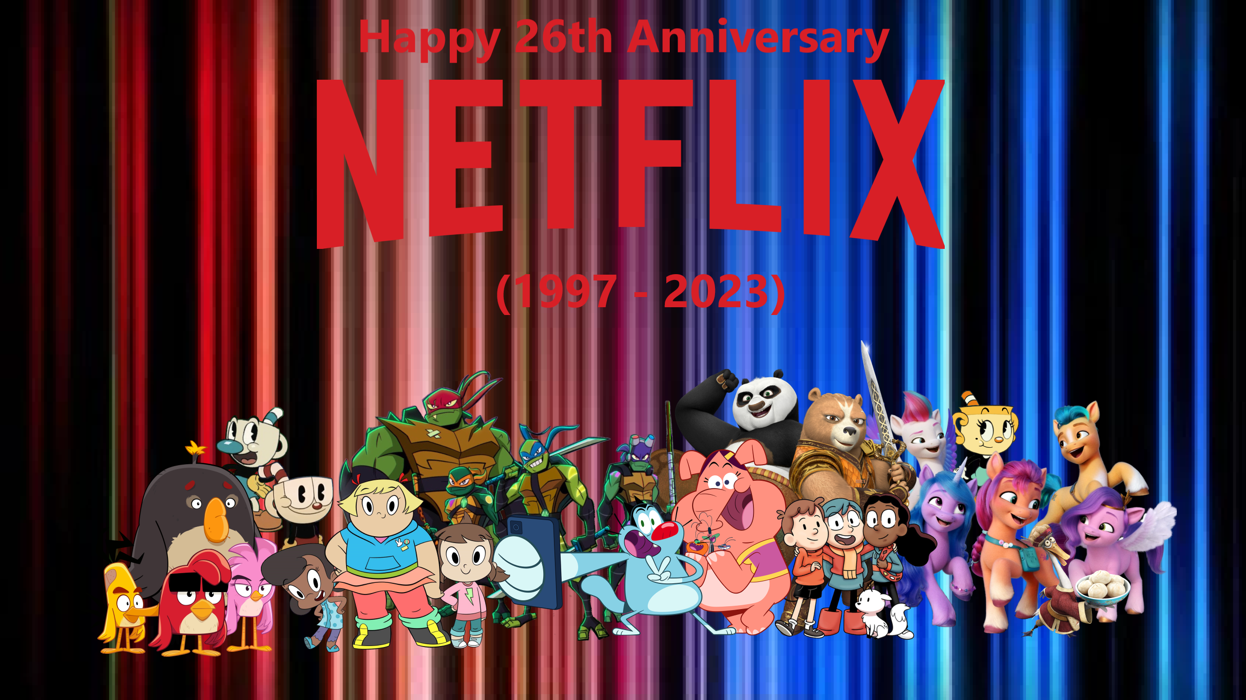 Happy 26th Anniversary Netflix 1997 2023 By Tagirovo On Deviantart Happy 26th Anniversary Netflix 1997 2023 By Tagirovo On Deviantart