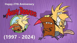 Happy 27th Anniversary The Angry Beavers