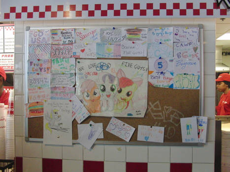 BronyCon 2014: Five Guys Board