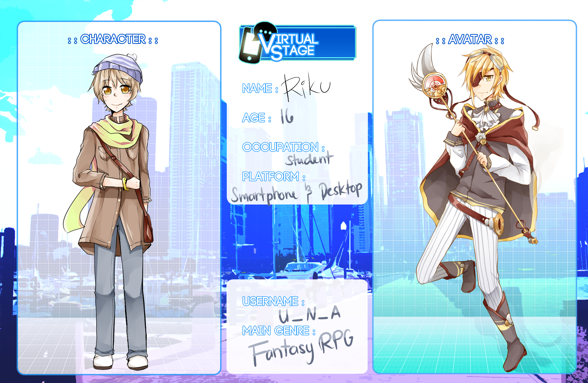 .:Virtual Stage:. Riku