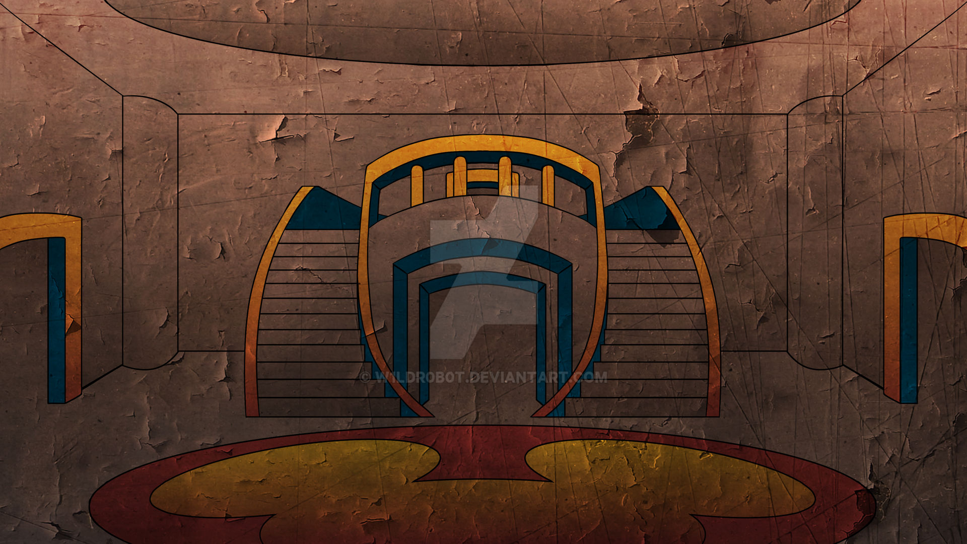 Mowgli's Palace (Lobby Concept Art) by W1LDR0B0T on DeviantArt
