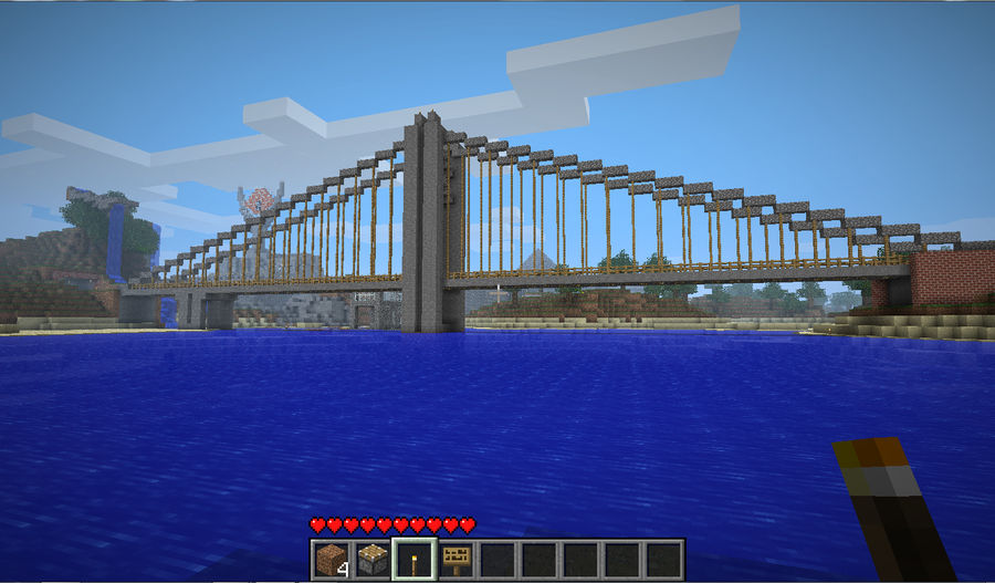 Minecraft Bridge by RabidTurtlePhoto on DeviantArt