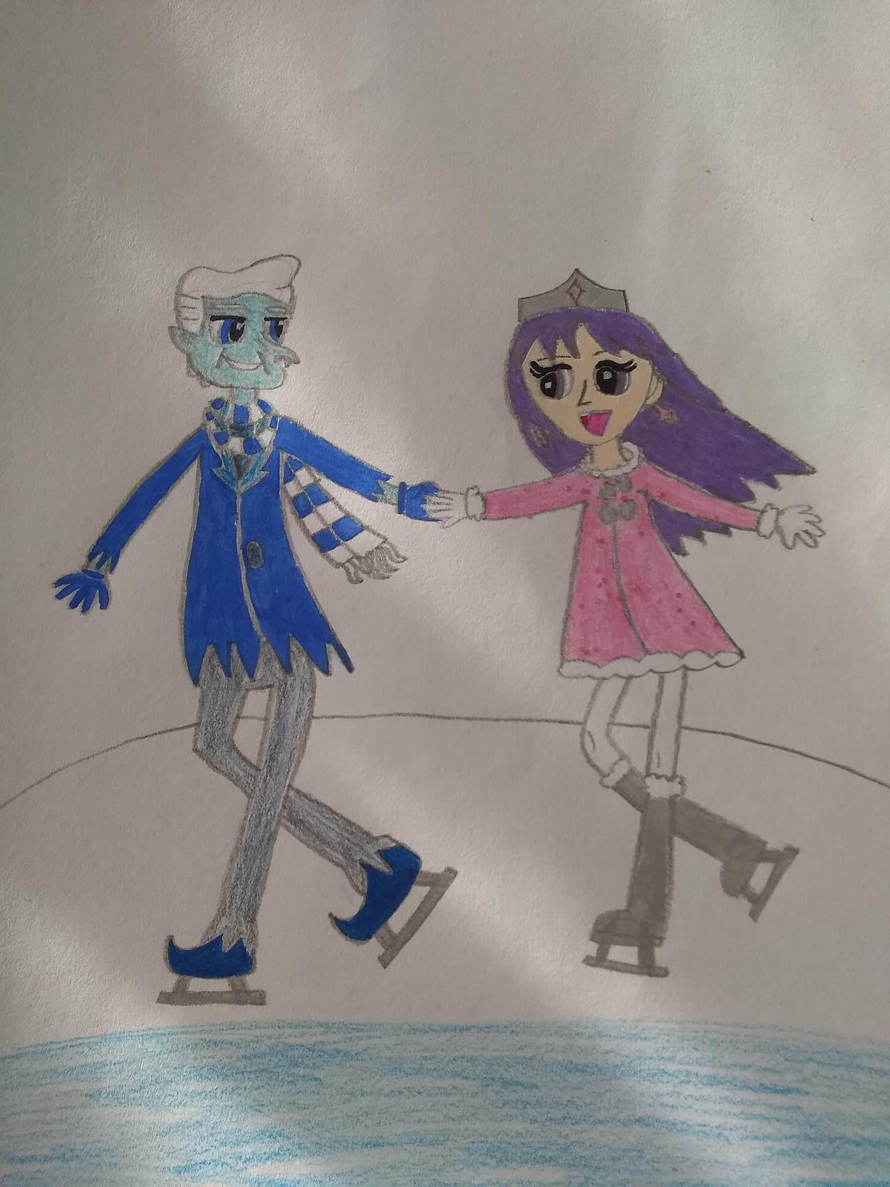 Festive Month Prompt 22: Ice Skater