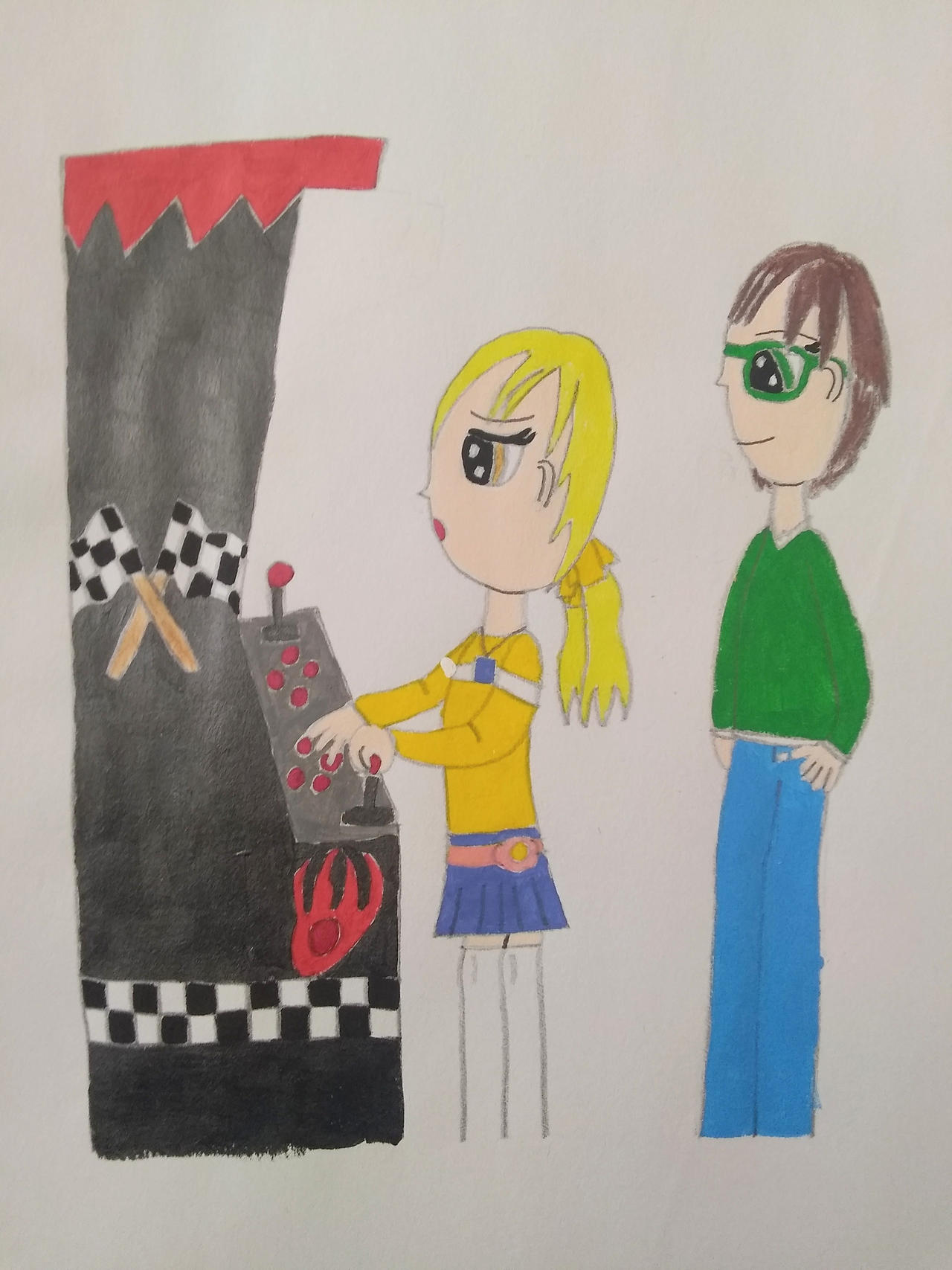 Fast Play Deviantart Power Play March Prompt 1: Arcadecore by PurpleMorningRose on DeviantArt