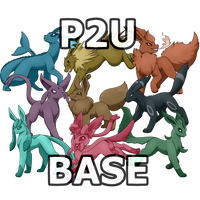 Eeveelutions P2U Base Set! by ThatOneCatOnline