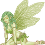 A Leaf Fairy of the Enchanted