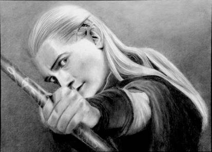 Legolas, ready to shoot