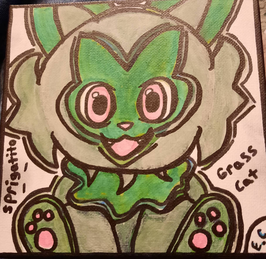 Sprigatito by Ian2410 on DeviantArt