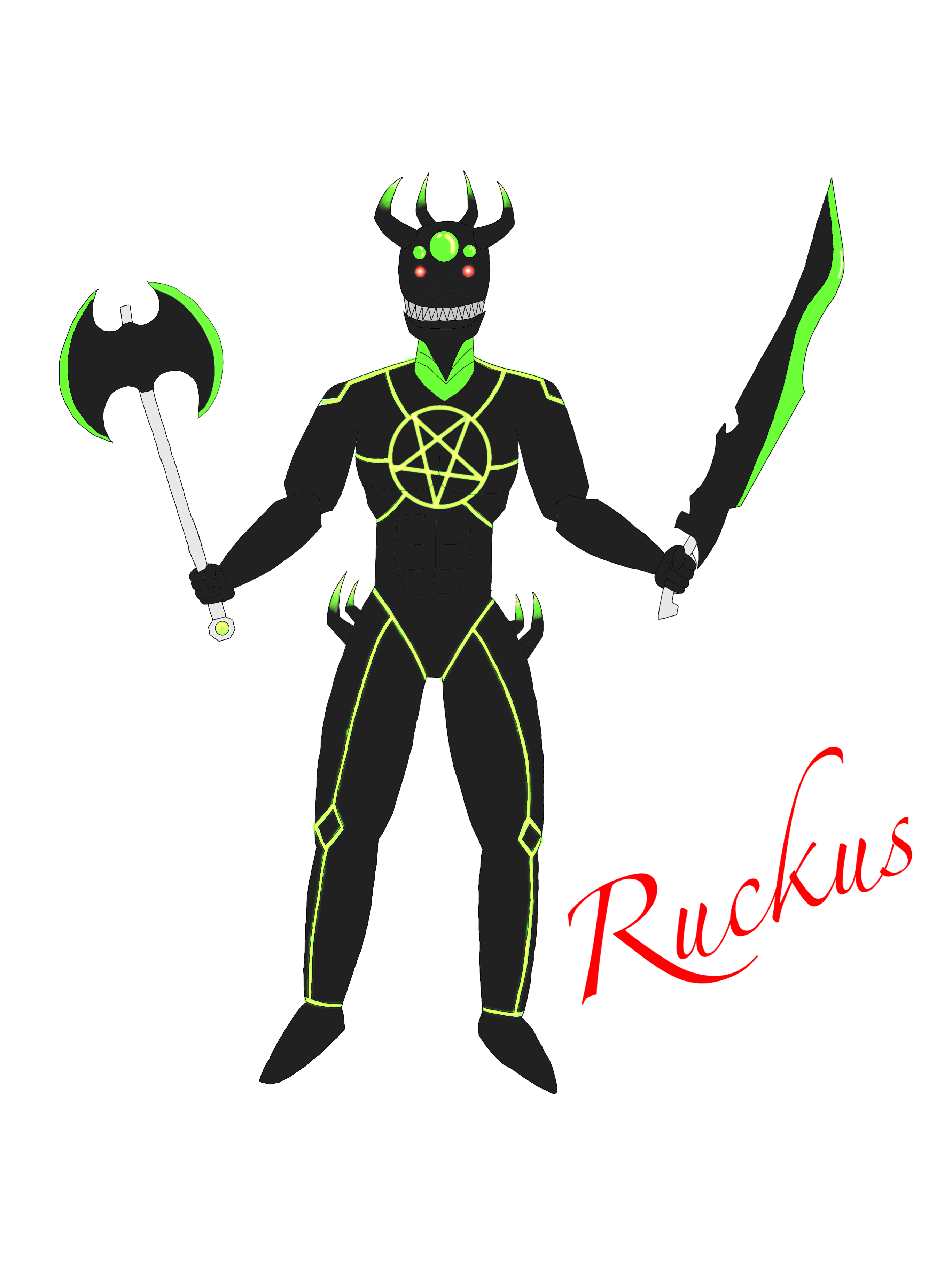 Ruckus redesign by Galick-C on DeviantArt