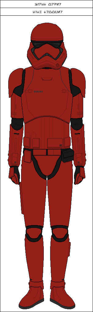 First Order Trooper in Red by behalfvisuals on DeviantArt