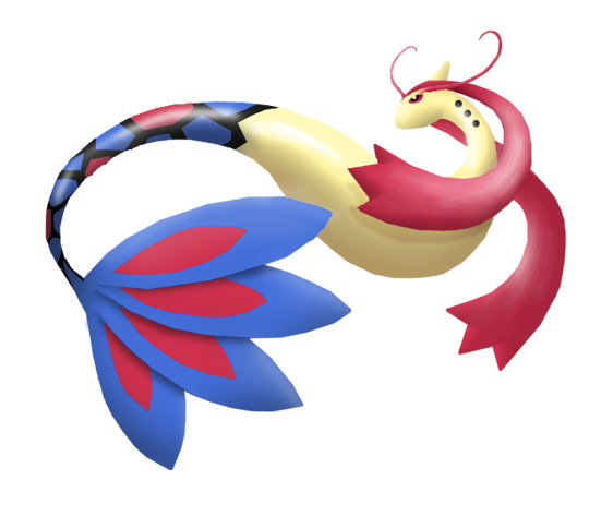 3D Milotic Art with Photoshop