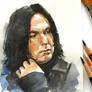 Severus Snape watercolor