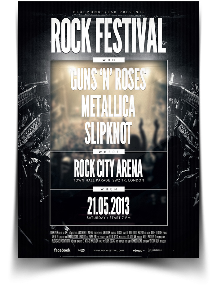 Rock Flyer / Poster 5