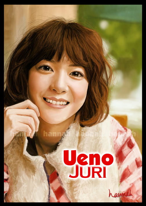 Ueno Juri painting