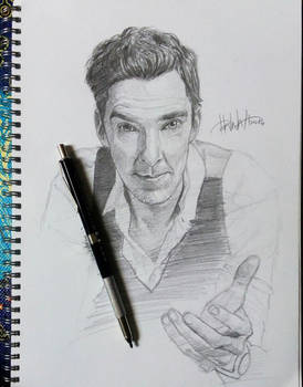 Benedict Cumberbatch sketch