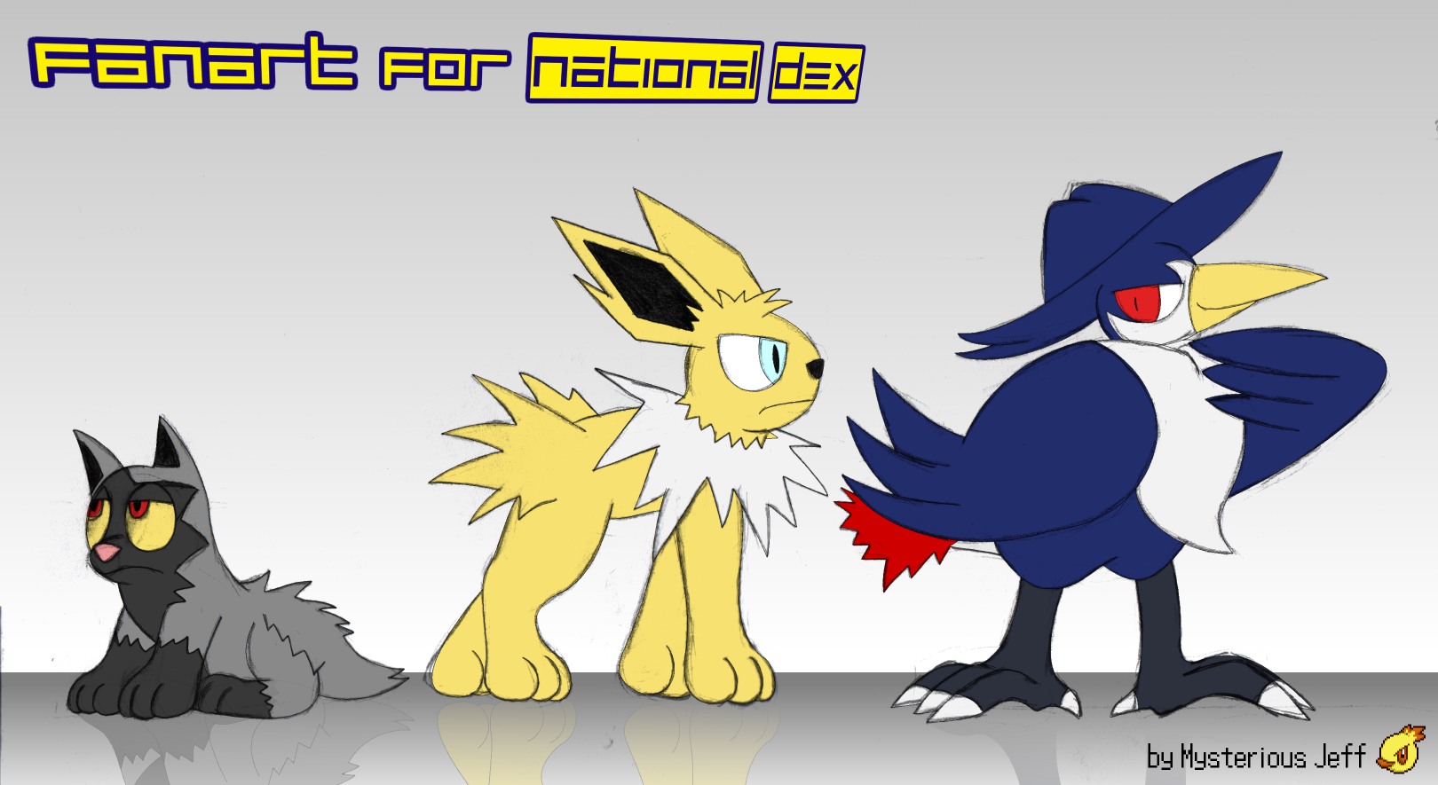 Fanart for National Dex