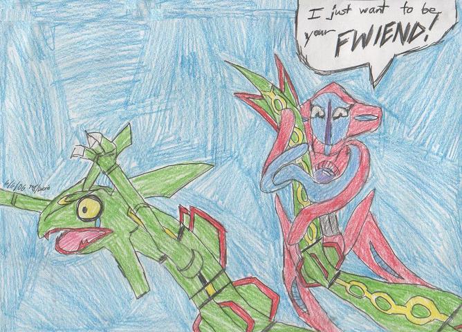 Deoxys wants to be your friend