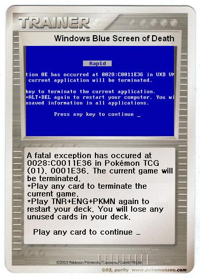 Fake Pkmn Card- WBSoD