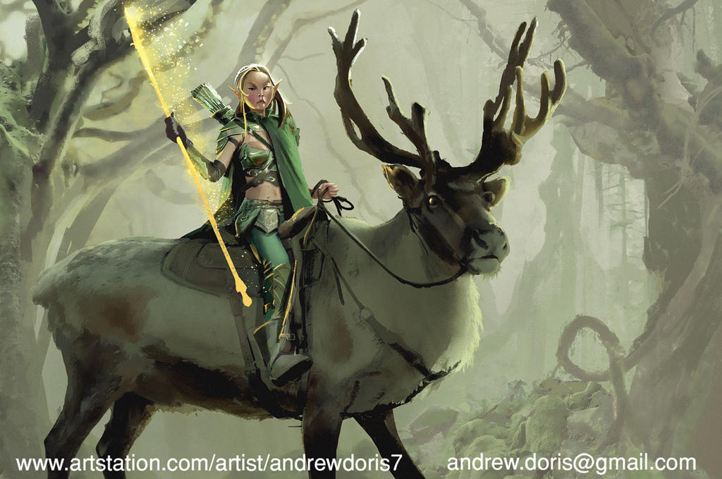 Elf Ranger by AndrewDoris on DeviantArt