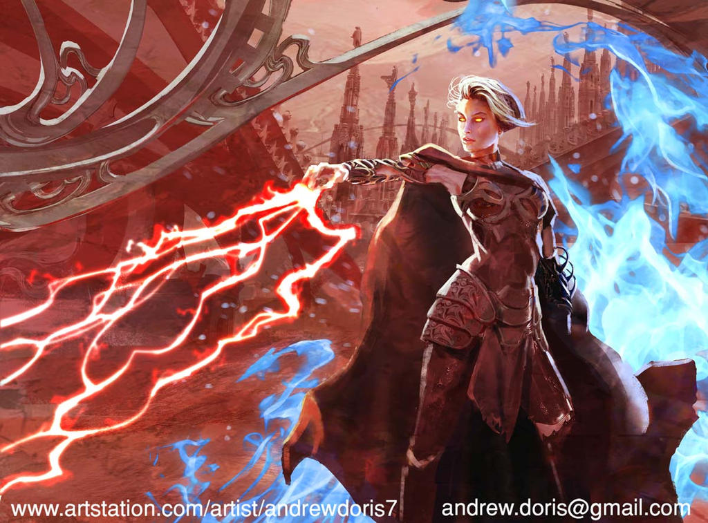 Red lightning by AndrewDoris on DeviantArt