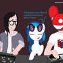 Vinyl Scratch, Skrillex, Deadmau5