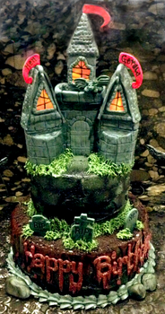 Haunted Castle Cake