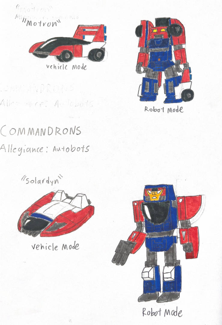 Commandron Motron Commandrons Reimagined: Motron and Solardyn by ig99nt on DeviantArt