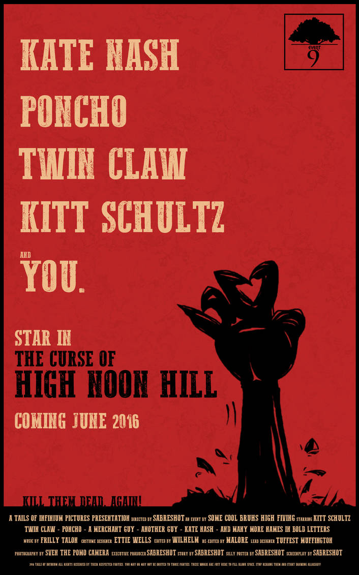 High Noon Hill Teaser Poster by SabreMushy