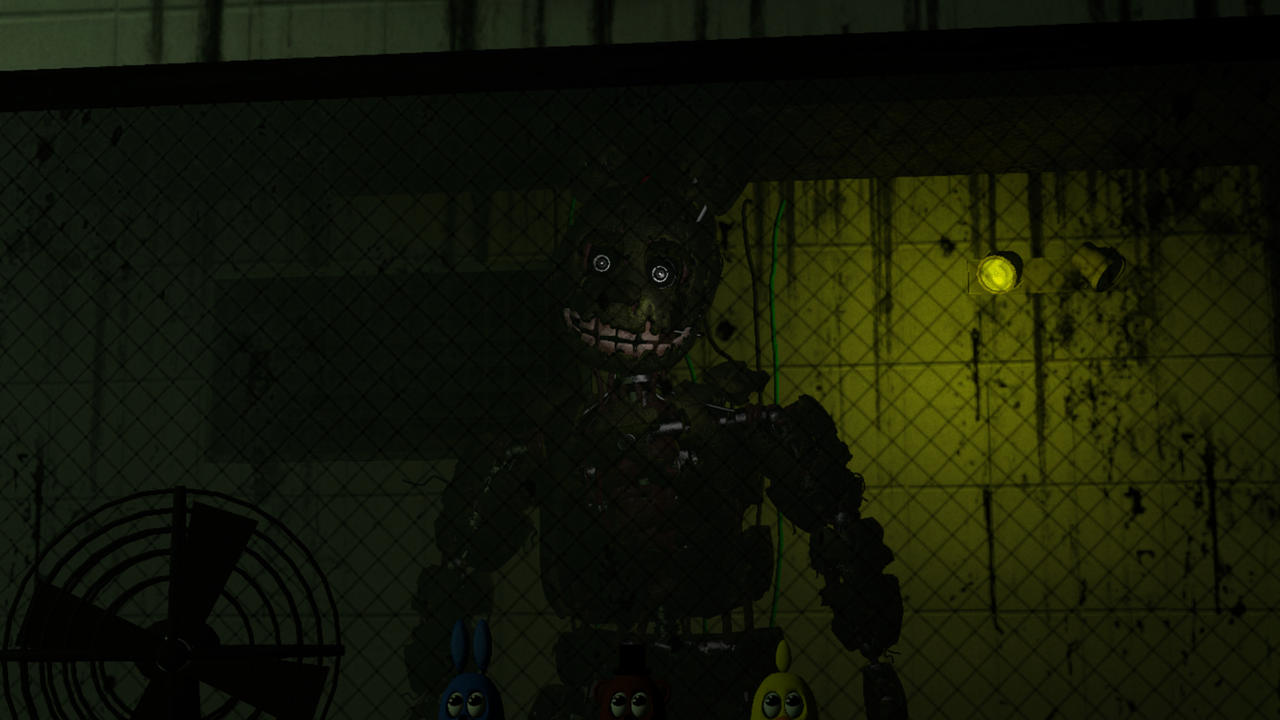 Springtrao Secret Screen springtrap by secretherobrian on DeviantArt