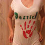 Kelly's AWSOME Homemade Destiel 'one piece' Shirt