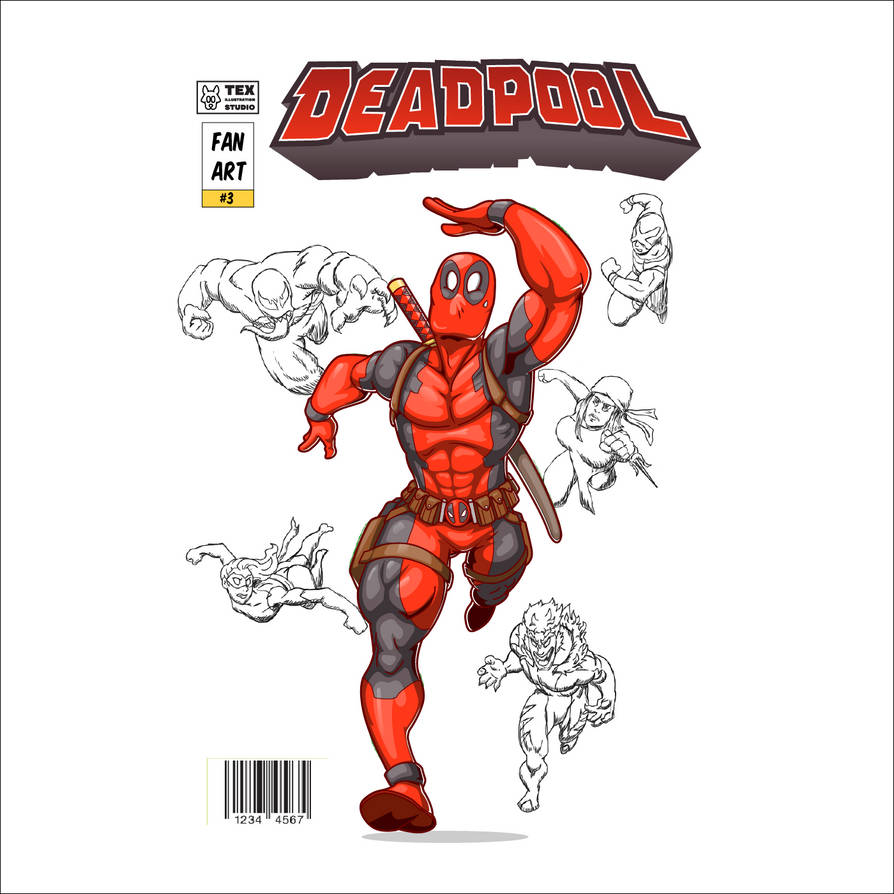 Deadpool Fan Art by texstudio on DeviantArt