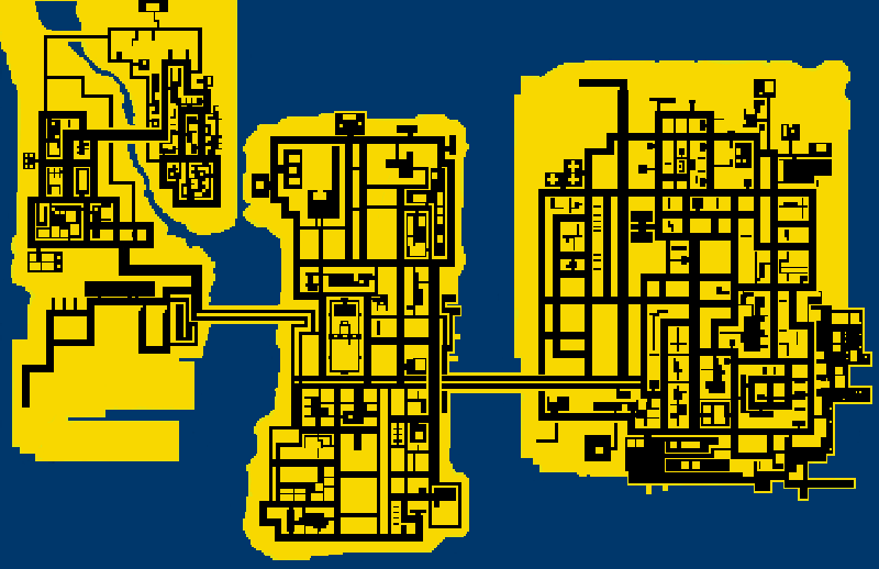 Grand Theft Auto 3  Liberty City Map (Isometric) by VGCartography on  DeviantArt