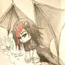 Gothic Dragon Girl