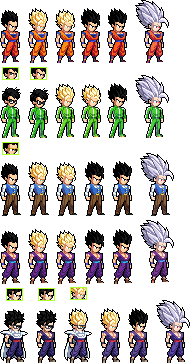 Gohan Variants Gohan All Forms by YTWitherDeku on DeviantArt