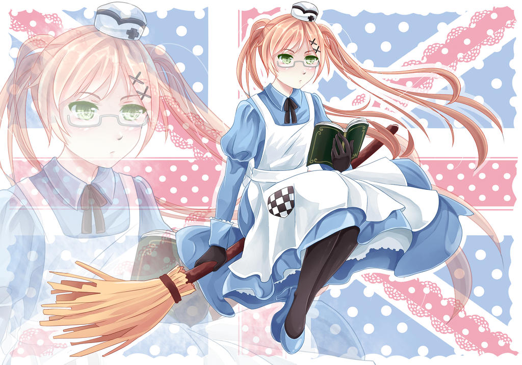 Nyo! England - Hetalia by YumikoNagi Nyo! England - Hetalia by YumikoNagi