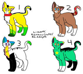 Cat adoptables 4 (ARE NOW FREE) (CLOSED)