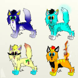 Wolf/Dog theme adopts OPEN