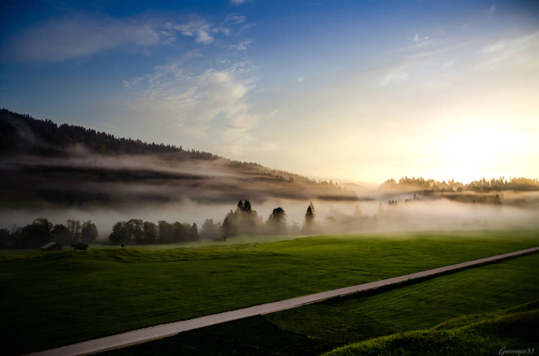 Bavarian Fog (please enlarge picture!) by epicninja88