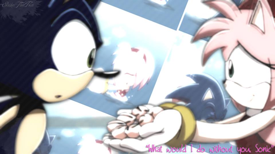 Sonamy: What would I do without you, Sonic..